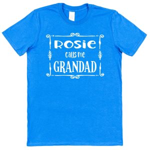 Personalised Grandad T-Shirt - "Grandkid's Names Call Me Grandad"