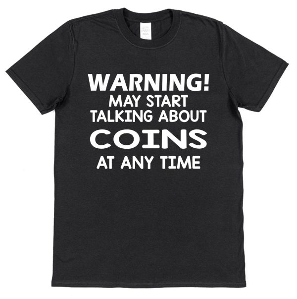 coin collector t-shirt