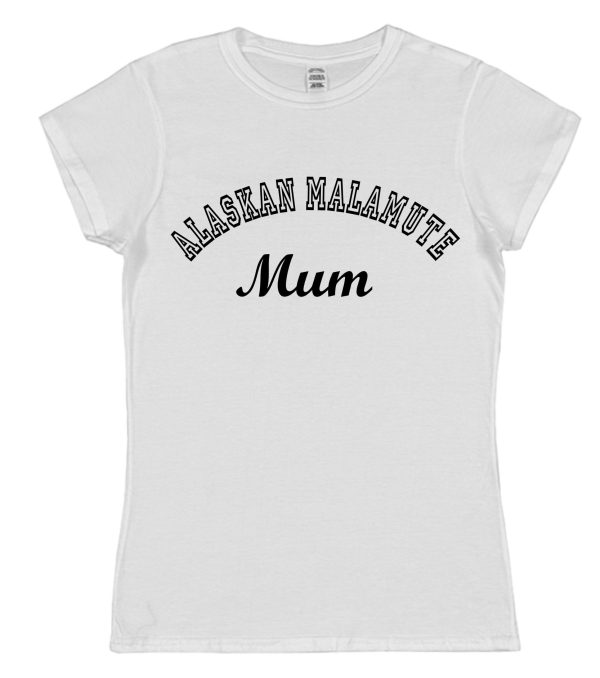 Alaskan Malamute Dad or Mum T-Shirt - Image 4