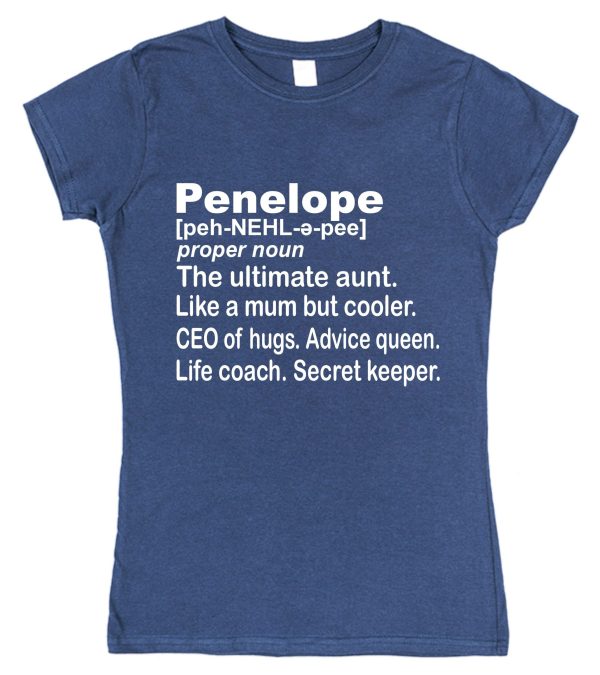 Personalised Aunt Definition T-Shirt
