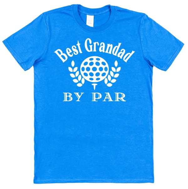 Golf Grandad T-Shirt - "Best Grandad By Par"