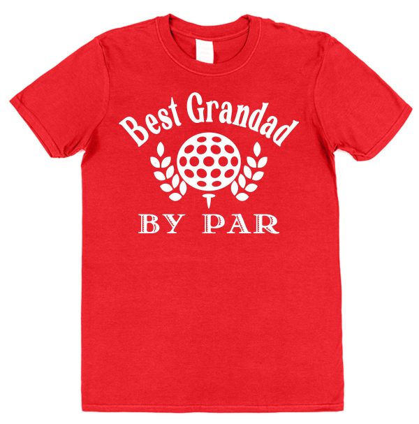 Golf Grandad T-Shirt - "Best Grandad By Par" - Image 2
