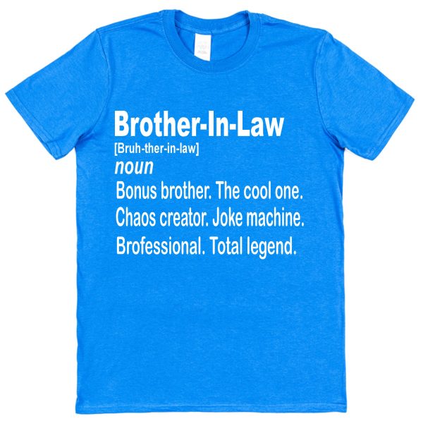 Brother-In-Law T-Shirt - Brother-In-Law Dictionary Definition - Image 3