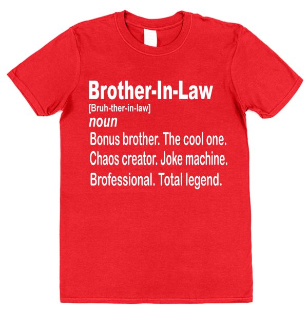 Brother-In-Law T-Shirt - Brother-In-Law Dictionary Definition - Image 2