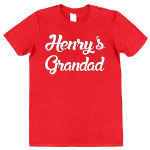 Personalised Grandad T-Shirt - Grandkid's Names Grandad