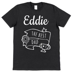 Personalised Dad T-Shirt - "The Best Dad"