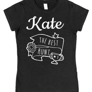 Personalised Aunt T-Shirt - "The Best Aunt"