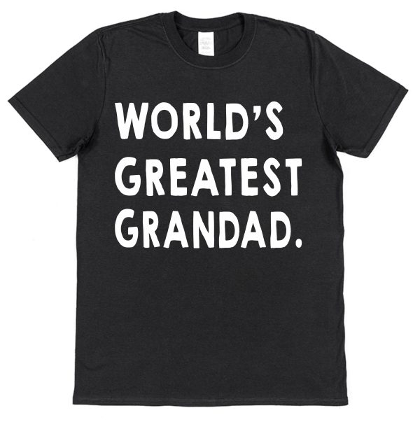 Grandad T-Shirt - "World's Greatest Grandad" - Image 3