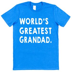 Grandad T-Shirt - "World's Greatest Grandad"