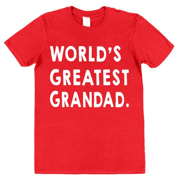 Grandad T-Shirt - "World's Greatest Grandad" - Image 2
