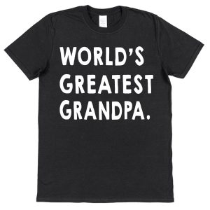 Grandpa T-Shirt - "World's Greatest Grandpa"