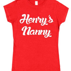 Personalised Nanny T-Shirt - Grandkid's Names Nanny