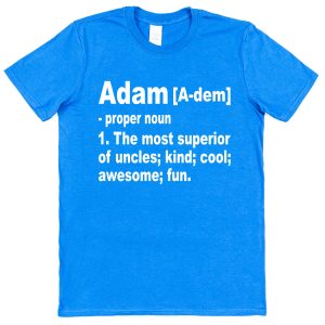 Personalised Uncle T-Shirt – Superior Uncle Dictionary Definition