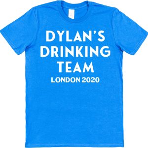Personalised Stag Night T-Shirt – "Drinking Team"