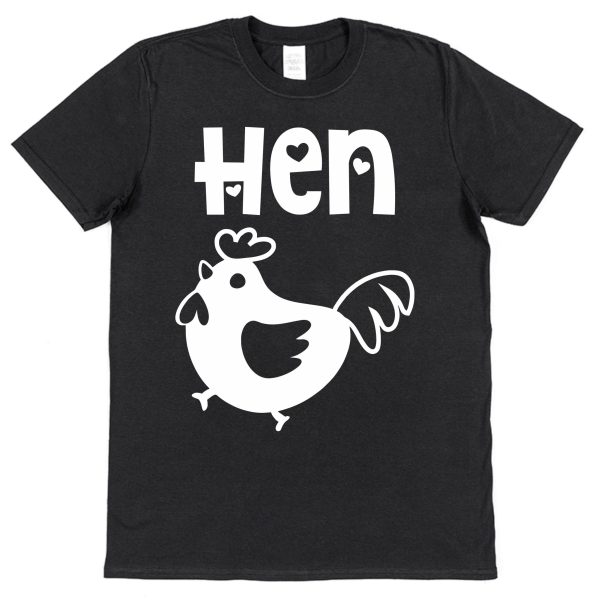 Bride T-Shirt – "Hen" - Image 2