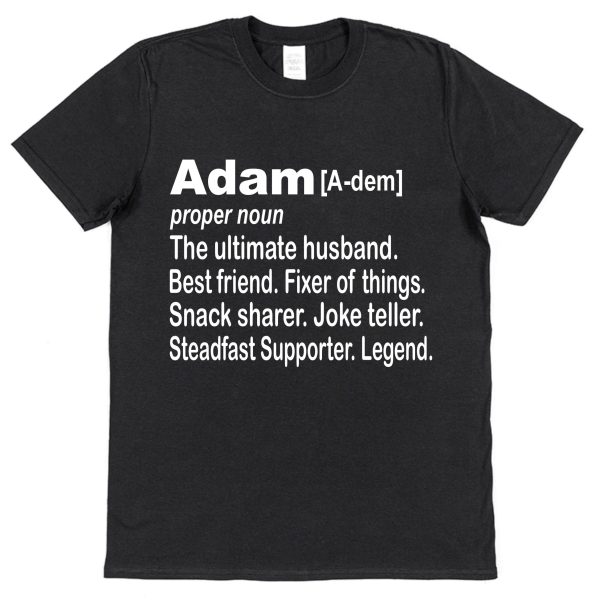 Personalised Husband T-Shirt – Dictionary Definition - Image 2