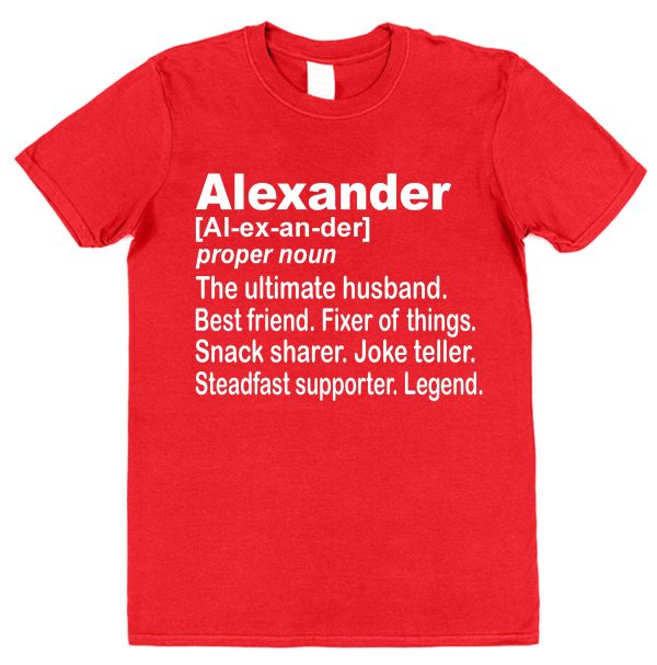 Personalised Husband T-Shirt – Dictionary Definition