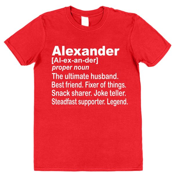 Personalised Husband T-Shirt – Dictionary Definition