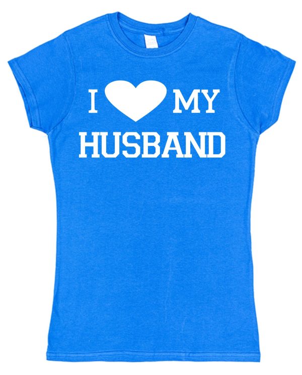 Wife T-Shirt – "I Heart My Husband" - Image 2
