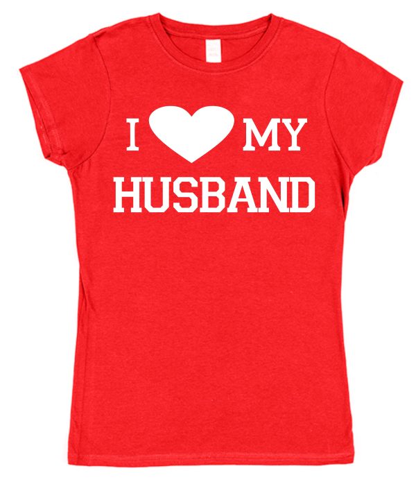 Wife T-Shirt – "I Heart My Husband"