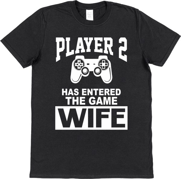New Wife T-Shirt – "Player 2 Has Entered The Game"