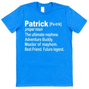 Personalised Nephew T-Shirt - Nephew Dictionary Definition