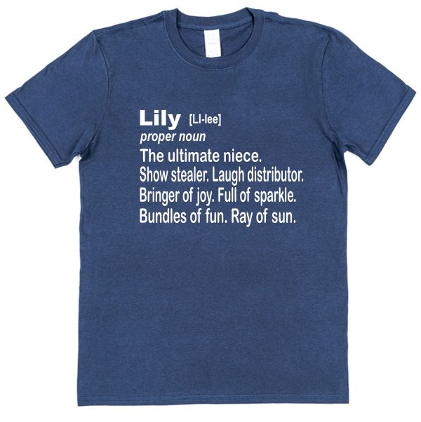Personalised Niece T-Shirt - Dictionary Definition - Image 2