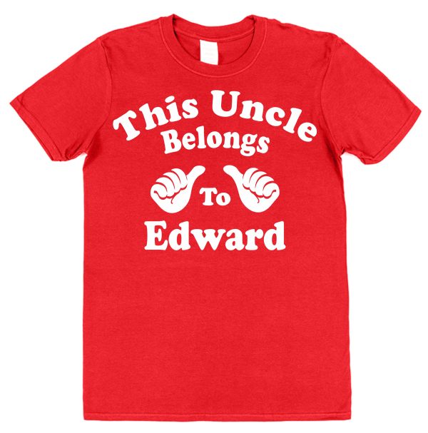 Personalised Uncle T-Shirt – "This Uncle Belongs To..."