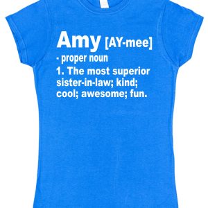 Personalised Sister-In-Law T-Shirt - Superior Sister-In-Law Dictionary Definition