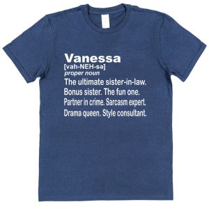Personalised Sister-In-Law T-Shirt - Dictionary Definition