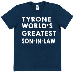Personalised Son-In-Law T-Shirt - "World's Greatest Son-In-Law"