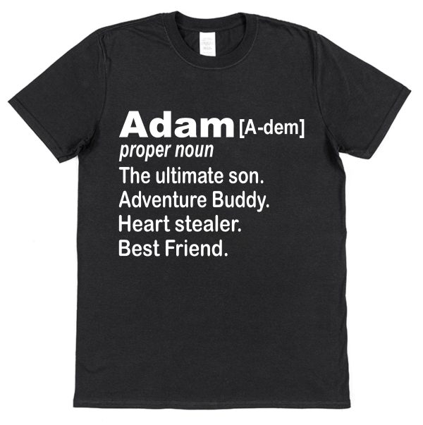 Personalised Son T-Shirt - Dictionary Definition
