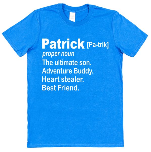 Personalised Son T-Shirt - Dictionary Definition - Image 2