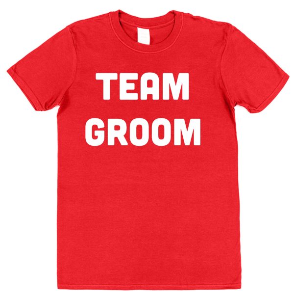 Stag Night T-Shirt – "Team Groom" - Image 2