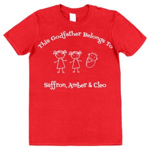 Personalised Godfather T-Shirt - "This Godfather Belongs To"