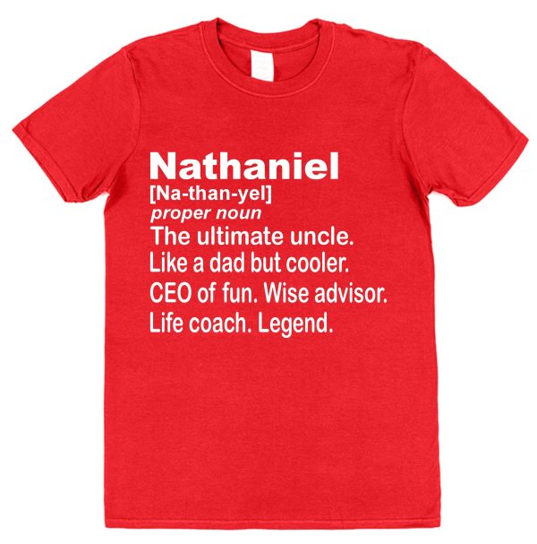 Personalised Uncle T-Shirt – Dictionary Definition - Image 2