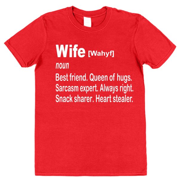 Wife T-Shirt – Dictionary Definition - Image 2