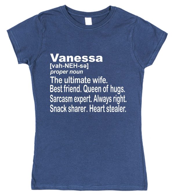 Personalised Wife T-Shirt – Dictionary Definition
