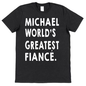 Personalised Fiancé T-Shirt – "World's Greatest Fiancé"
