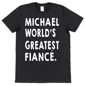 Personalised Fiancé T-Shirt – "World's Greatest Fiancé"