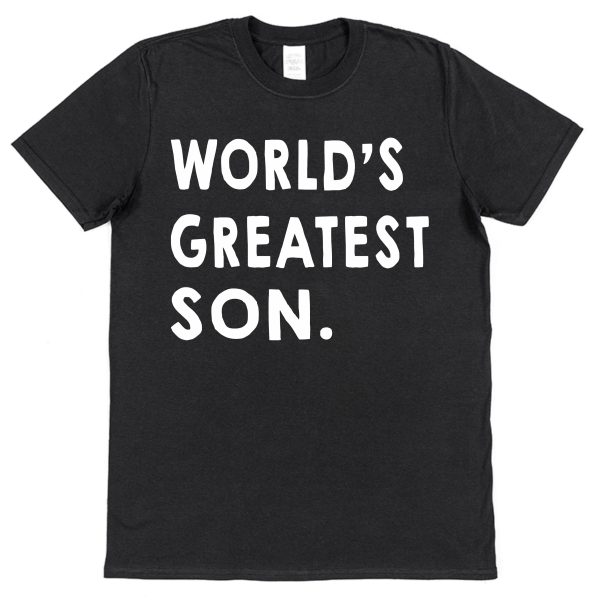 Son T-Shirt - "World's Greatest Son" - Image 2