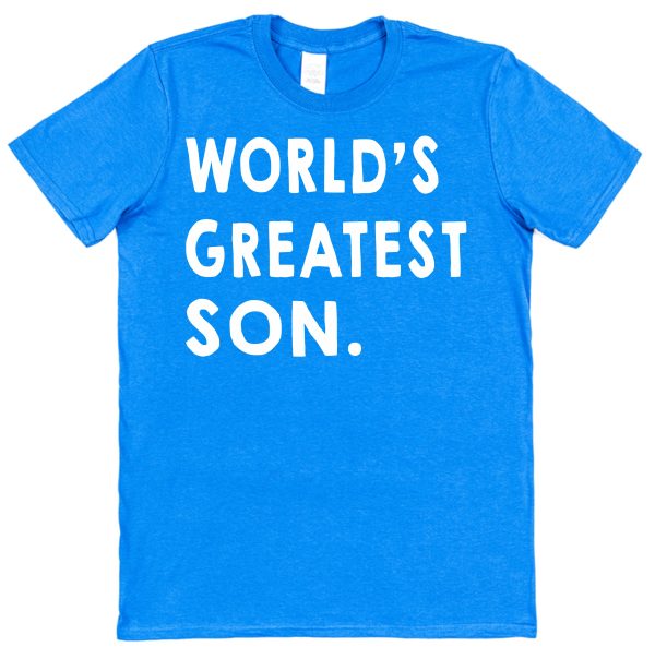 Son T-Shirt - "World's Greatest Son"