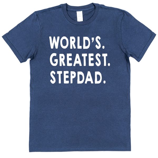 Stepdad T-Shirt - "World's Greatest Stepdad" - Image 2