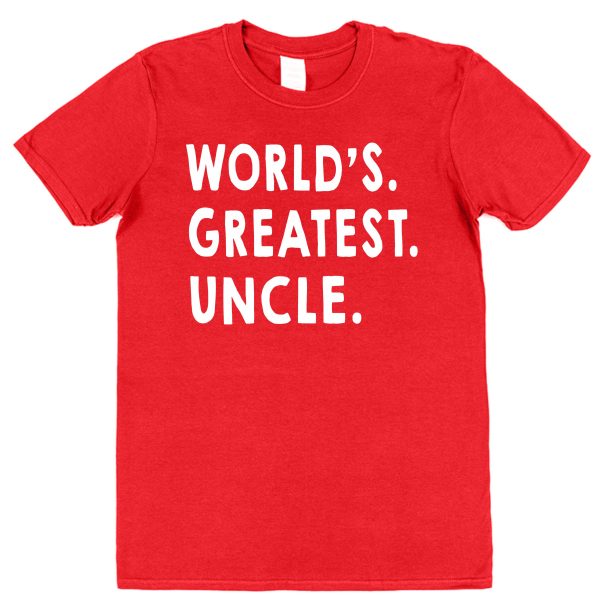 Uncle T-Shirt – "World's Greatest Uncle" - Image 2