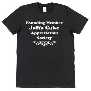 Jaffa Cake T-Shirt – "Founding Member Appreciation Society"