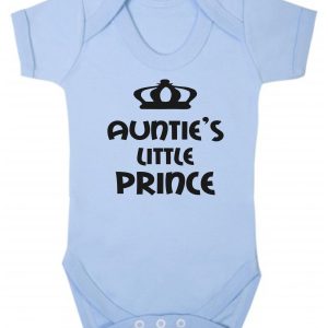 Baby Vest – "Auntie's Little Prince"