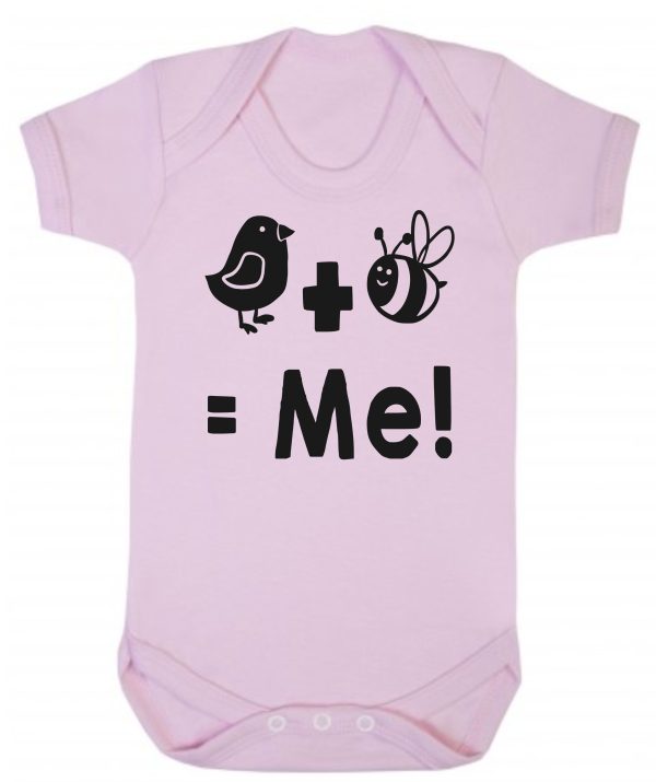 Baby Vest – "Bird + Bee + Me!"