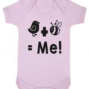 Baby Vest – "Bird + Bee + Me!"