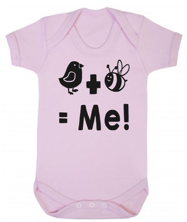Baby Vest – "Bird + Bee + Me!"