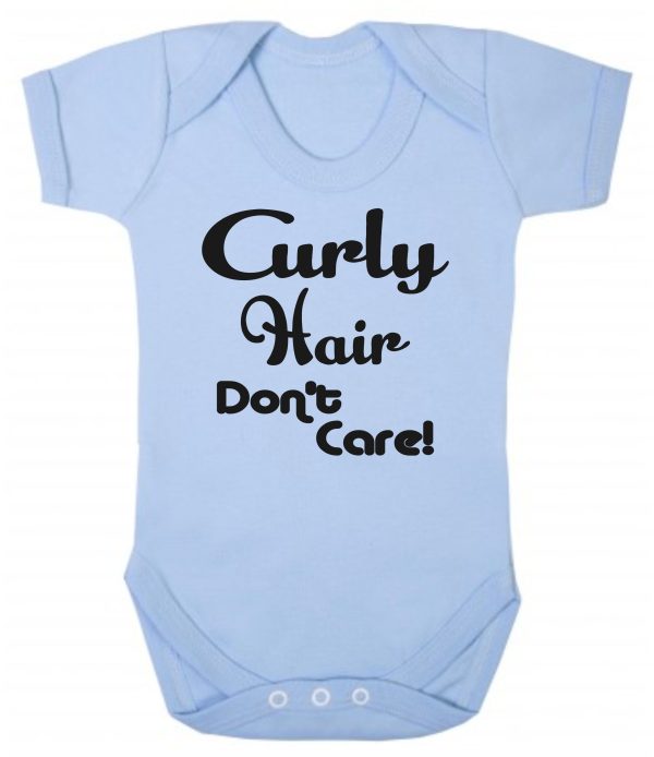 Baby Vest – "Curly Hair Don't Care!" - Image 2